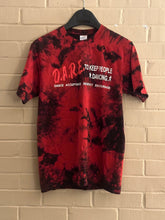 Load image into Gallery viewer, D.A.R.E. DANCE ACCEPTANCE RESPECT ENCOURAGE (Tee Black/Red)