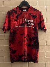 Load image into Gallery viewer, D.A.R.E. DANCE ACCEPTANCE RESPECT ENCOURAGE (Tee Black/Red)
