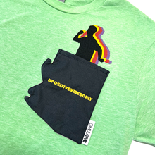 Load image into Gallery viewer, Positive Vibes Only AZ Pocket Tee!